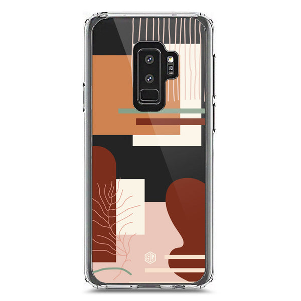 Aesthetic Modern Art Series - Design 6 - Soft Phone Case - Crystal Clear Case - Samsung Galaxy S9 Plus