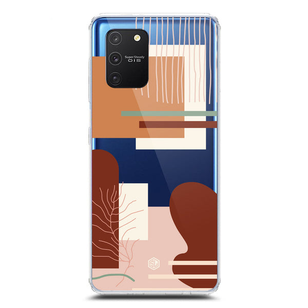 Aesthetic Modern Art Series - Design 6 - Soft Phone Case - Crystal Clear Case - Samsung Galaxy M80s