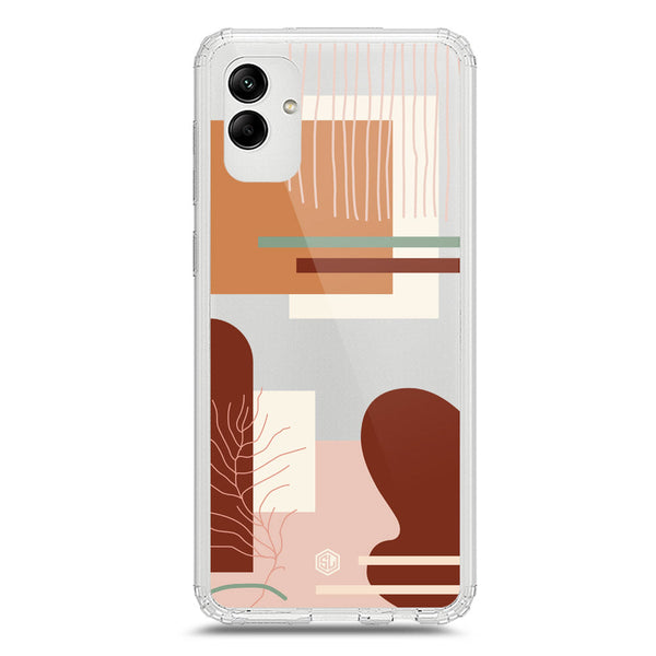 Aesthetic Modern Art Series - Design 6 - Soft Phone Case - Crystal Clear Case - Samsung Galaxy M13 5G