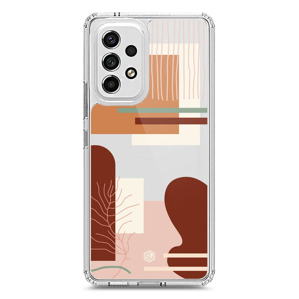 Aesthetic Modern Art Series - Design 6 - Soft Phone Case - Crystal Clear Case - Samsung Galaxy A53 5G