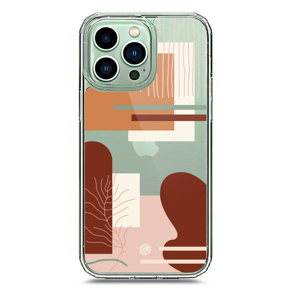 Aesthetic Modern Art Series - Design 6 - Soft Phone Case - Crystal Clear Case - iPhone 14 Pro Max