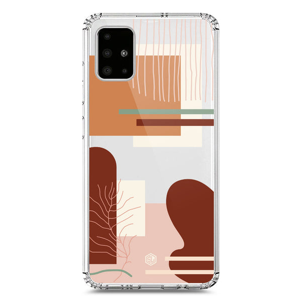 Aesthetic Modern Art Series - Design 6 - Soft Phone Case - Crystal Clear Case - Samsung Galaxy A51
