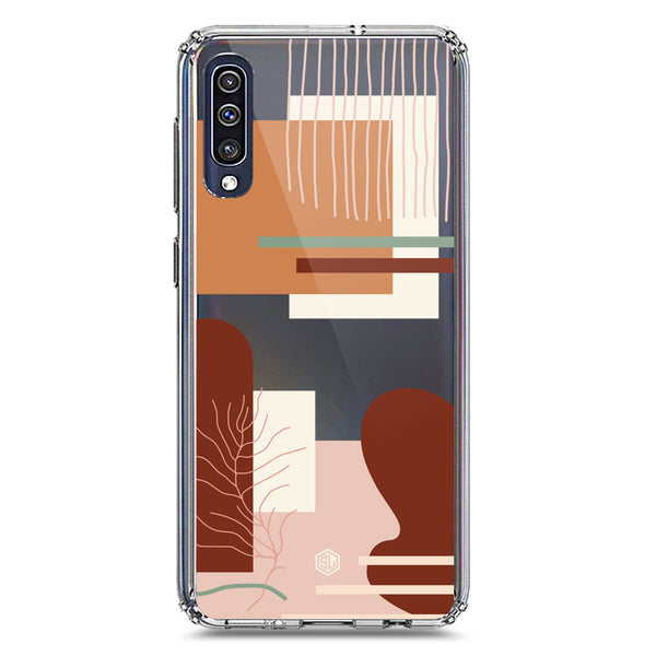 Aesthetic Modern Art Series - Design 6 - Soft Phone Case - Crystal Clear Case - Samsung Galaxy A50