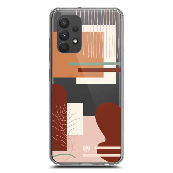 Aesthetic Modern Art Series - Design 6 - Soft Phone Case - Crystal Clear Case - Samsung Galaxy A32
