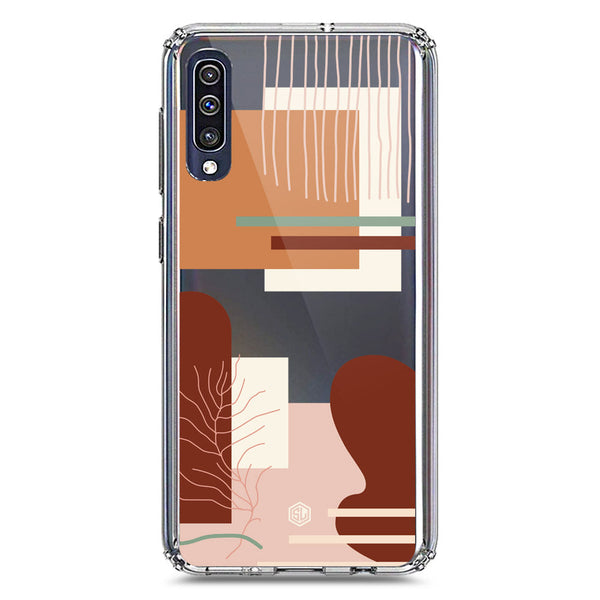 Aesthetic Modern Art Series - Design 6 - Soft Phone Case - Crystal Clear Case - Samsung Galaxy A30s