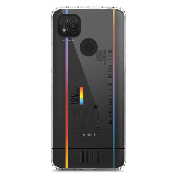 You Can Do It - Soft Phone Case - Crystal Clear Case - Xiaomi Redmi 9C