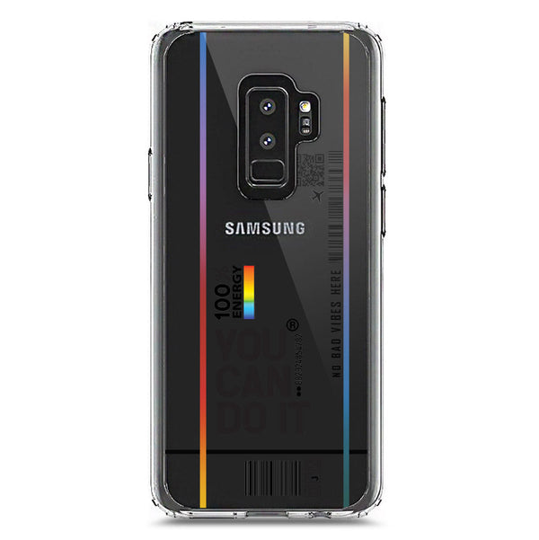You Can Do It - Soft Phone Case - Crystal Clear Case - Samsung Galaxy S9 Plus