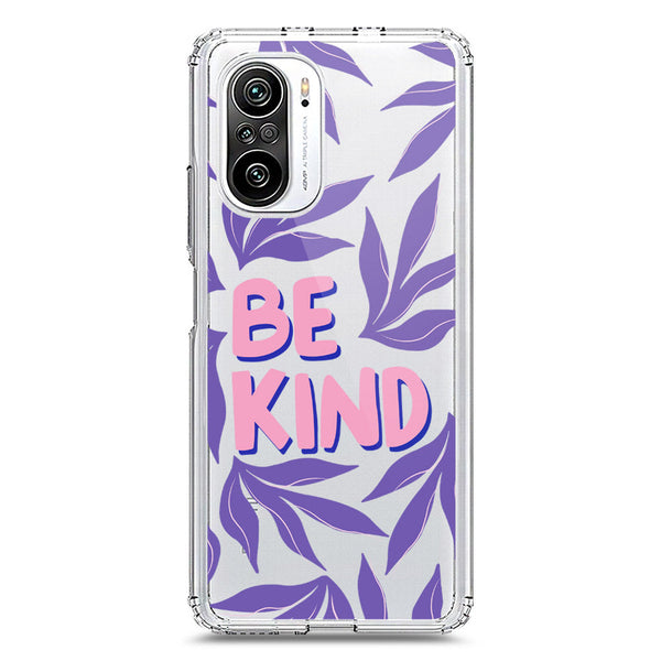 Be Kind - Soft Phone Case - Crystal Clear Case - Xiaomi Mi 11i