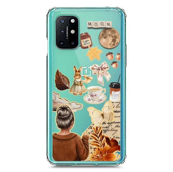 Autumn Dreams Series - Design 1 - Soft Phone Case - Crystal Clear Case - OnePlus 8T