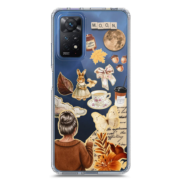 Autumn Dreams Series - Design 1 - Soft Phone Case - Crystal Clear Case - Xiaomi Redmi Note 11 Pro