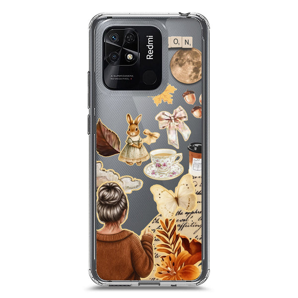 Autumn Dreams Series - Design 1 - Soft Phone Case - Crystal Clear Case - Xiaomi Redmi 10C