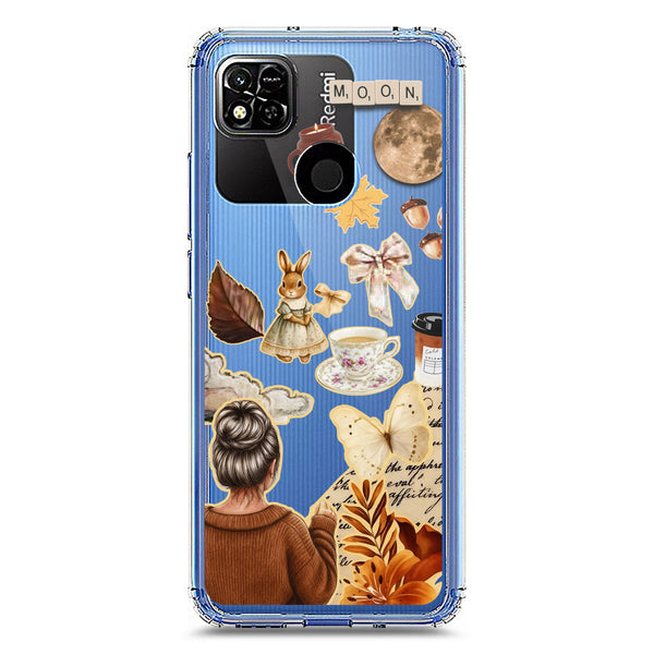 Autumn Dreams Series - Design 1 - Soft Phone Case - Crystal Clear Case - Xiaomi Redmi 10A