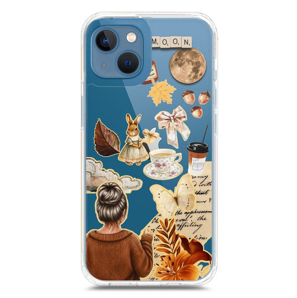 Autumn Dreams Series - Design 1 - Soft Phone Case - Crystal Clear Case - iPhone 13 Mini