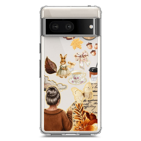 Autumn Dreams Series - Design 1 - Soft Phone Case - Crystal Clear Case - Google Pixel 7