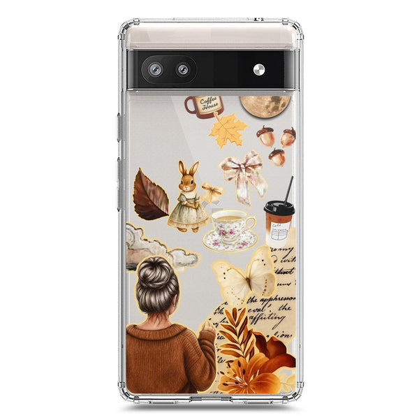Autumn Dreams Series - Design 1 - Soft Phone Case - Crystal Clear Case - Google Pixel 6a