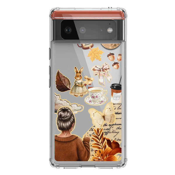 Autumn Dreams Series - Design 1 - Soft Phone Case - Crystal Clear Case - Google Pixel 6