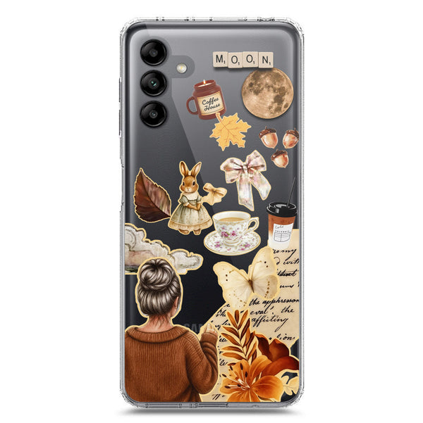 Autumn Dreams Series - Design 1 - Soft Phone Case - Crystal Clear Case - Samsung Galaxy A13 5G