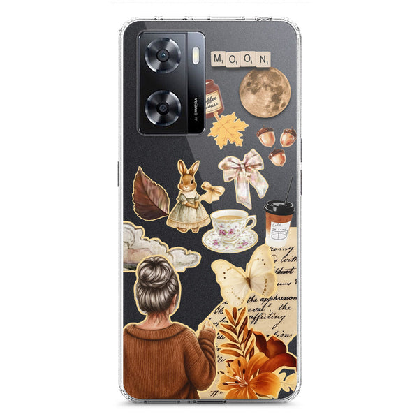 Autumn Dreams Series - Design 1 - Soft Phone Case - Crystal Clear Case - Oppo A57 4G 2022