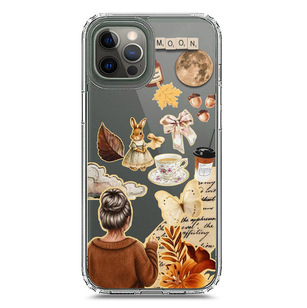 Autumn Dreams Series - Design 1 - Soft Phone Case - Crystal Clear Case - iPhone 12 Pro