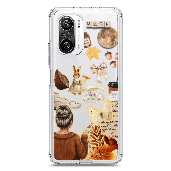 Autumn Dreams Series - Design 1 - Soft Phone Case - Crystal Clear Case - Xiaomi Redmi K40