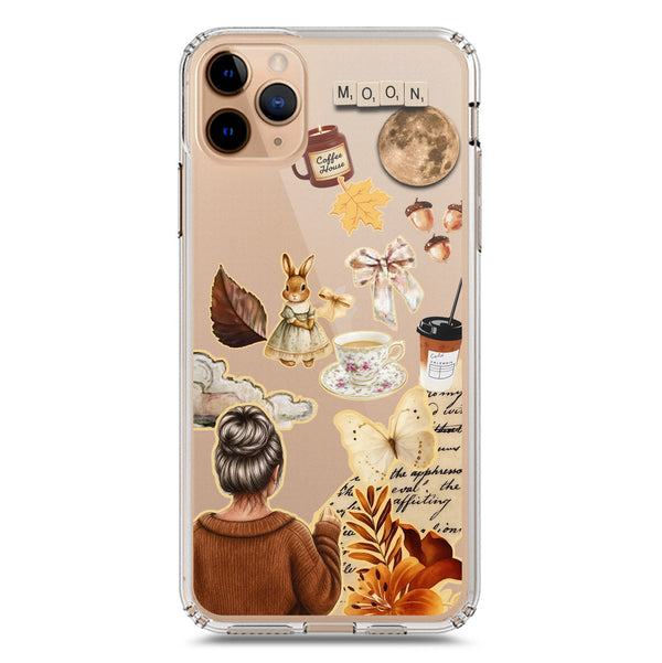 Autumn Dreams Series - Design 1 - Soft Phone Case - Crystal Clear Case - iPhone 11 Pro Max