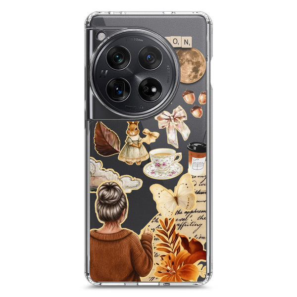 Autumn Dreams Series - Design 1 - Soft Phone Case - Crystal Clear Case - OnePlus 12