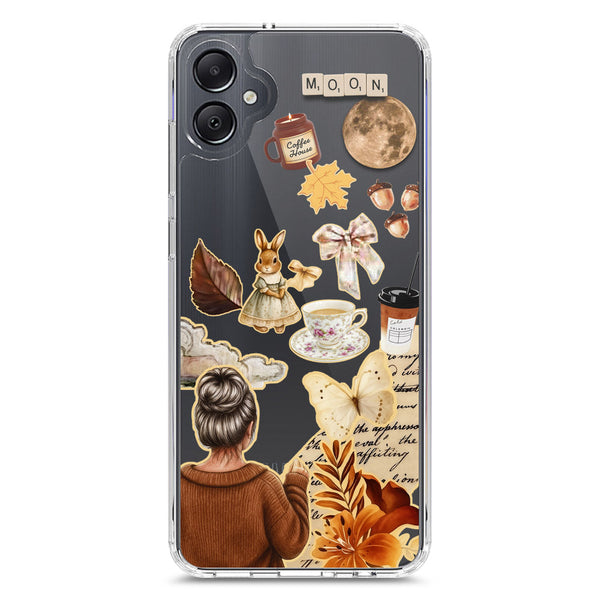 Autumn Dreams Series - Design 1 - Soft Phone Case - Crystal Clear Case - Samsung Galaxy A05