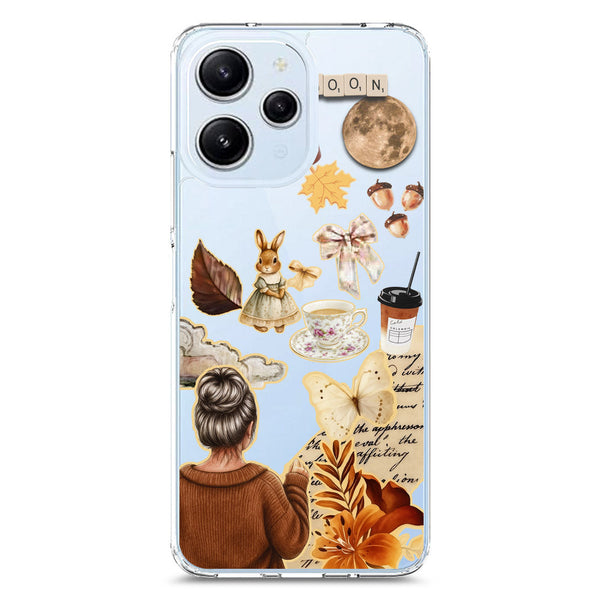 Autumn Dreams Series - Design 1 - Soft Phone Case - Crystal Clear Case - Xiaomi Redmi 12