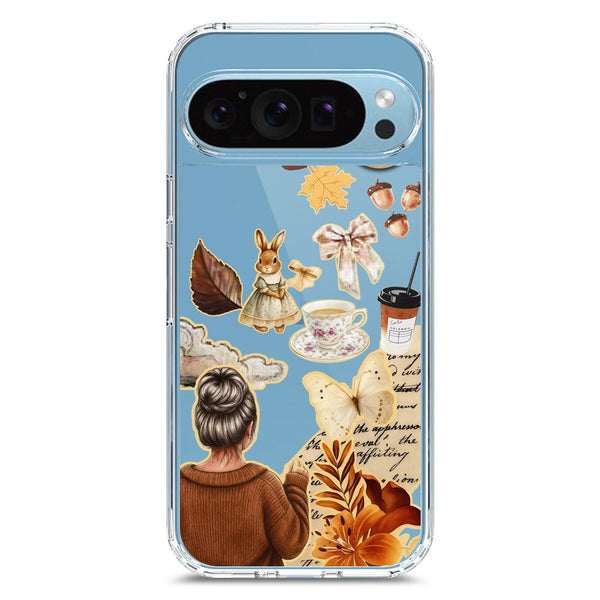 Autumn Dreams Series - Design 1 - Soft Phone Case - Crystal Clear Case - Google Pixel 9