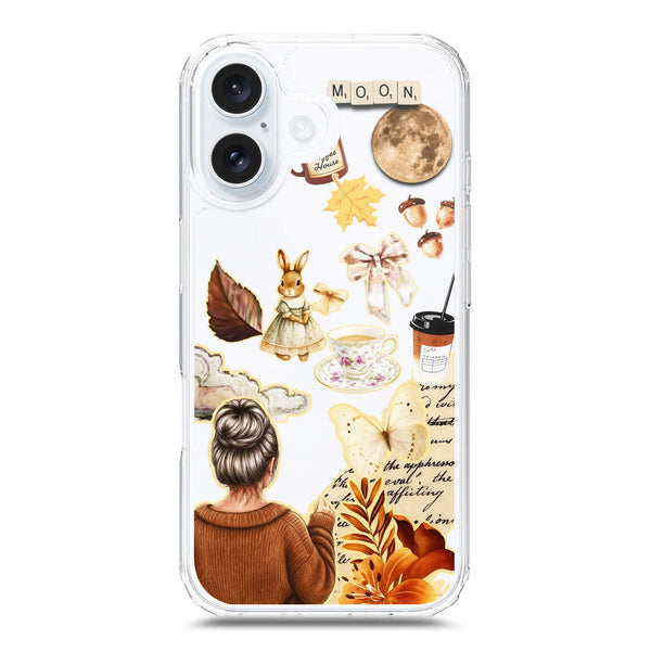 Autumn Dreams Series - Design 1 - Soft Phone Case - Crystal Clear Case - iPhone 16