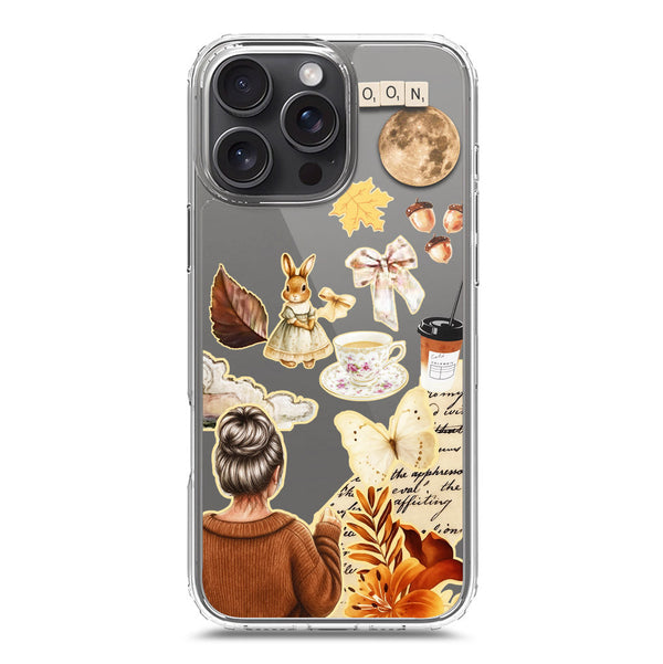 Autumn Dreams Series - Design 1 - Soft Phone Case - Crystal Clear Case - iPhone 16 Pro Max