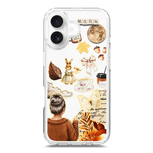 Autumn Dreams Series - Design 1 - Soft Phone Case - Crystal Clear Case - iPhone 17