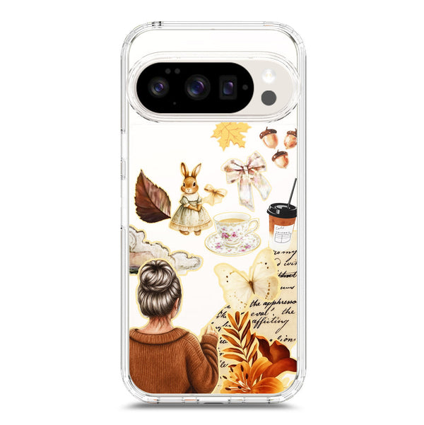 Autumn Dreams Series - Design 1 - Soft Phone Case - Crystal Clear Case - Google Pixel 10