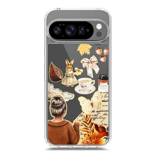 Autumn Dreams Series - Design 1 - Soft Phone Case - Crystal Clear Case - Google Pixel 10 Pro XL