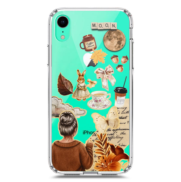Autumn Dreams Series - Design 1 - Soft Phone Case - Crystal Clear Case - iPhone XR