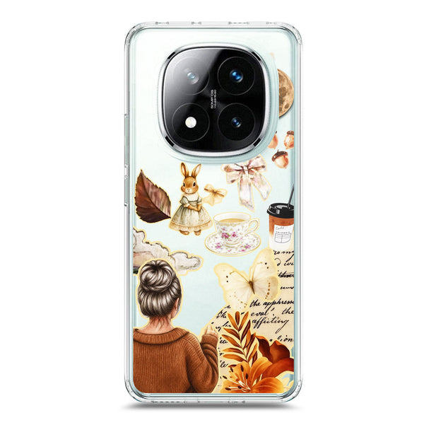 Autumn Dreams Series - Design 1 - Soft Phone Case - Crystal Clear Case - Xiaomi Redmi Note 14 Pro Plus 5G
