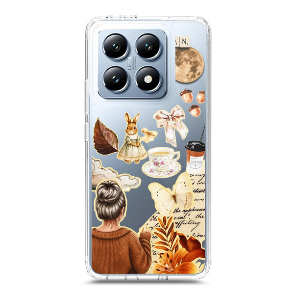 Autumn Dreams Series - Design 1 - Soft Phone Case - Crystal Clear Case - Xiaomi 14T