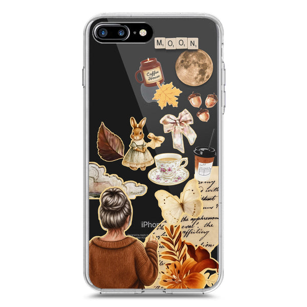 Autumn Dreams Series - Design 1 - Soft Phone Case - Crystal Clear Case - iPhone 7 Plus