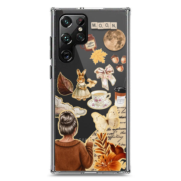 Autumn Dreams Series - Design 1 - Soft Phone Case - Crystal Clear Case - Samsung Galaxy S23 5G