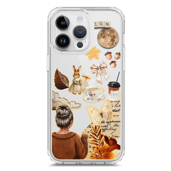Autumn Dreams Series - Design 1 - Soft Phone Case - Crystal Clear Case - iPhone 15 Pro