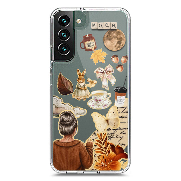 Autumn Dreams Series - Design 1 - Soft Phone Case - Crystal Clear Case - Samsung Galaxy S22 Plus 5G