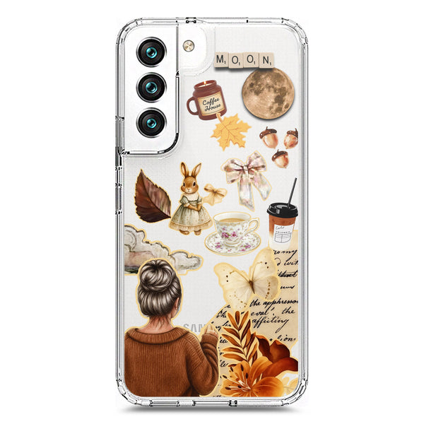 Autumn Dreams Series - Design 1 - Soft Phone Case - Crystal Clear Case - Samsung Galaxy S22 5G