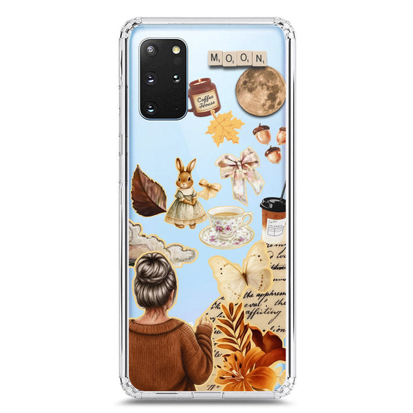 Autumn Dreams Series - Design 1 - Soft Phone Case - Crystal Clear Case - Samsung Galaxy S20 Plus