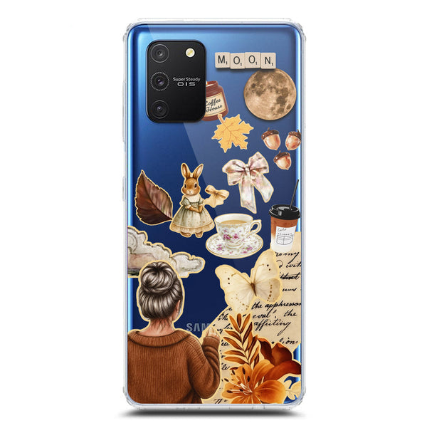 Autumn Dreams Series - Design 1 - Soft Phone Case - Crystal Clear Case - Samsung Galaxy S10 Lite