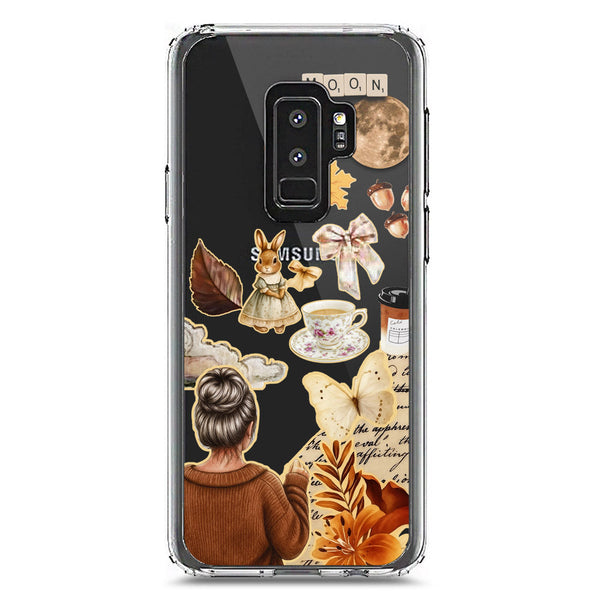 Autumn Dreams Series - Design 1 - Soft Phone Case - Crystal Clear Case - Samsung Galaxy S9 Plus