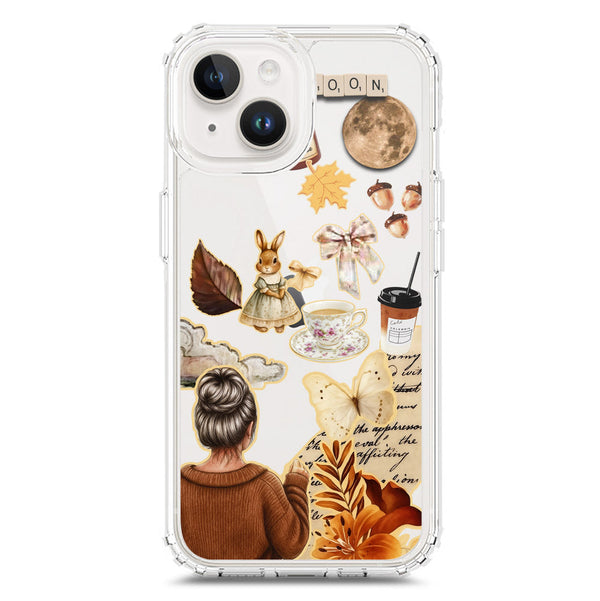 Autumn Dreams Series - Design 1 - Soft Phone Case - Crystal Clear Case - iPhone 15