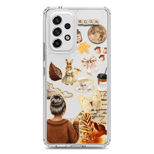 Autumn Dreams Series - Design 1 - Soft Phone Case - Crystal Clear Case - Samsung Galaxy A53 5G