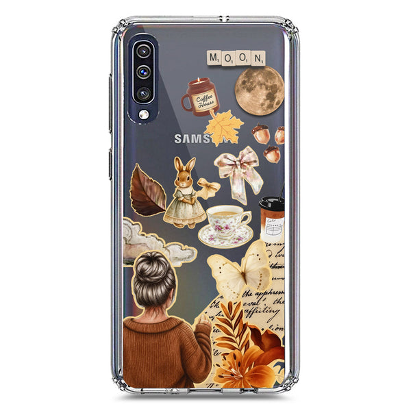 Autumn Dreams Series - Design 1 - Soft Phone Case - Crystal Clear Case - Samsung Galaxy A30s