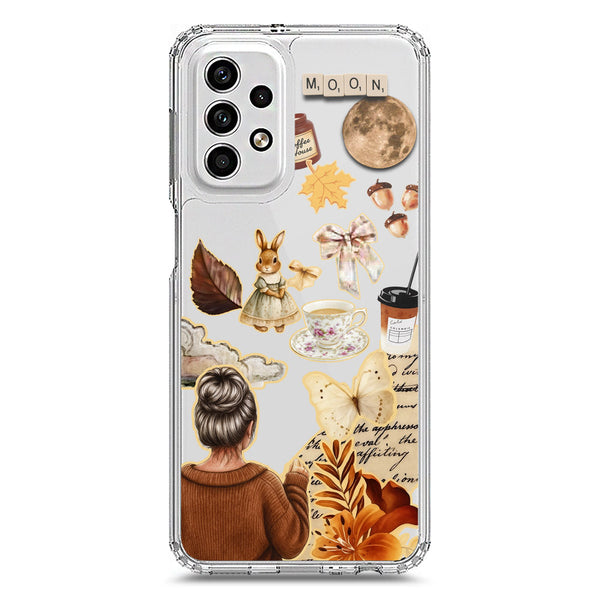 Autumn Dreams Series - Design 1 - Soft Phone Case - Crystal Clear Case - Samsung Galaxy A23 5G