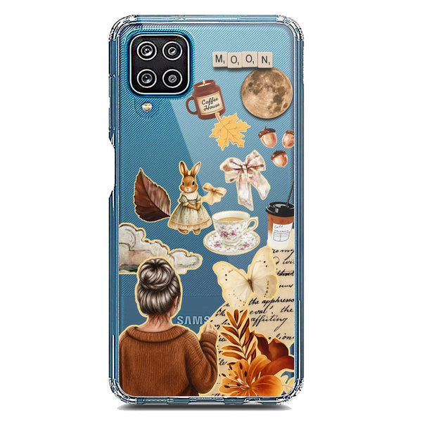 Autumn Dreams Series - Design 1 - Soft Phone Case - Crystal Clear Case - Samsung Galaxy A12
